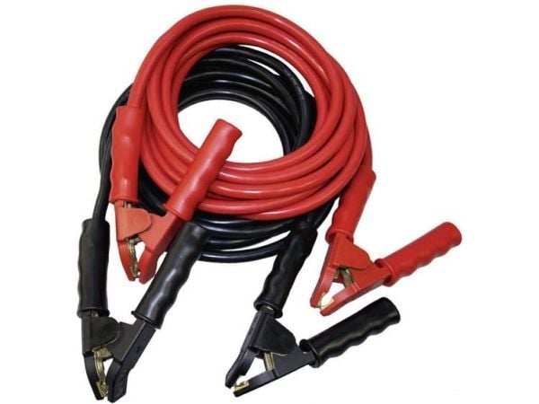 SET® SK550-WZ startkabler 50 mm² kobber 5,00 m med vinklet messing-tang uten beskyttelsesklaff