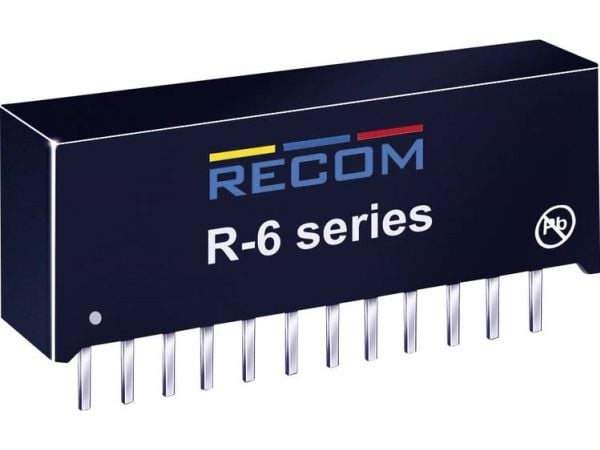 RECOM R-629.0P DC/DC-muunnin, piirilevy 9 V/DC 2 A 18 W Lähtöjen määrä: 1 x