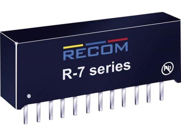 RECOM R-745.0P DC/DC-muunnin, piirilevy 5 V/DC 4 A 20 W Lähtöjen määrä: 1 x