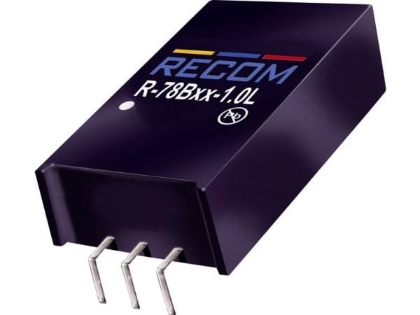 RECOM R-78HB15-0,5L DC/DC-muunnin, piirilevy 72 V/DC 15 V/DC 500 mA 7,5 W Lähtöjen määrä: 1 x