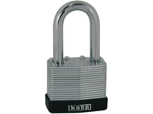 Kasp K13040L40D riippulukko 40 mm eri hopea avainlukko