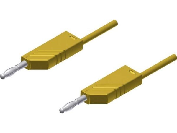 Hirschmann MLN 200/2,5, Keltainen, PVC-muovi, Polyamidi, Nikkeli, 30 VAC/60 VDC, 32 A, 0,02 O