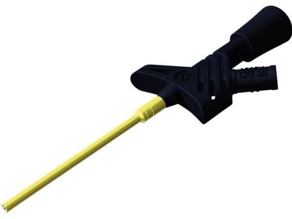 Hirschmann Test & Measurement KLEPS 1600 sw Sikkerhedskrokodillenæb Stikforbindelse 2 mm CAT II Sort