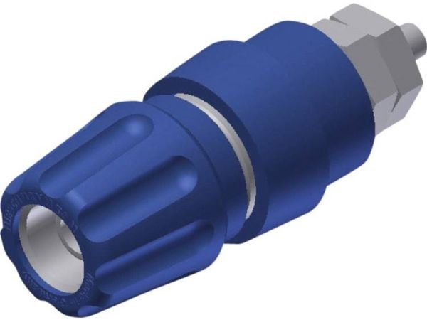 Hirschmann Test & Measurement PKNI 10 B Polklemme Blå 63 A 1 stk