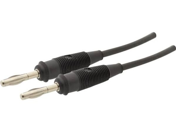 SKS Hirschmann SML 100/1 Prøveledning [Lamelstik 4 mm - Lamelstik 4 mm] 1.00 m Lajittelu