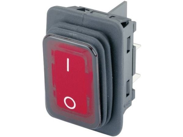 Marquardt 1935.3112 vipparkontakt 1935.3112 250 V/AC 16 A, 2x Off/On, IP65, klick, 1 st