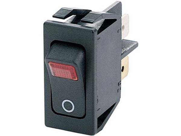 Marquardt 1555.3102 Keinukytkin 1555.3102 250 V/AC 16 A 2 x Off/On IP40 Klikkaava 1 kpl