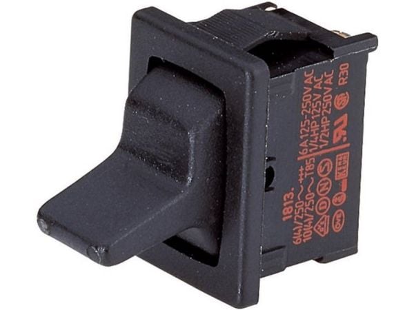 Marquardt 1818.1102 Keinukytkin 250 V/AC 6 A 1 x On/Off/On Klikkaus/0/Clicking 1 kpl