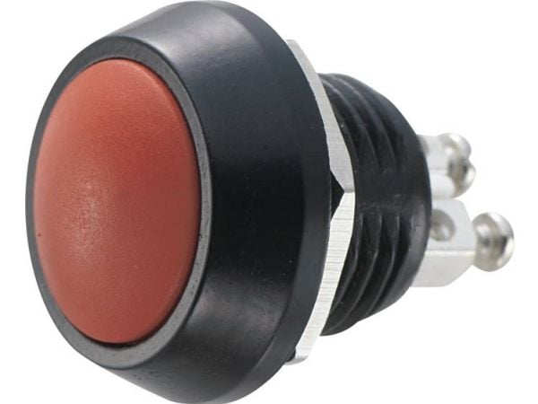 TRU COMPONENTS GQ12B-A, GN Kestävä painike 48 V/DC 2 A 1 x Off/(On) IP65 Kosketus 1 kpl 1 kpl