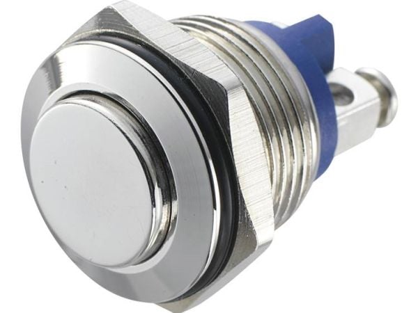 TRU COMPONENTS GQ 16H-N Kiinteä painike 48 V/DC 2 A 1 x Pois päältä/(Päälle) Kosketus IP65 1 kpl