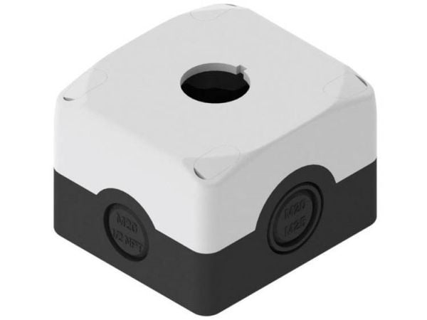 Pizzato Elettrica ES 31000 ES 31000 Tyhjä kotelo 1 asennuspiste (L x S x K) 72 x 80 x 56 mm Musta, harmaa 1 kpl