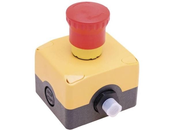 Pizzato Elettrica ES AC31027 Nødstopknap i kabinettet 250 V/AC 6 A 1 x brydekontakt, 1 x sluttekontakt IP67 1 Set