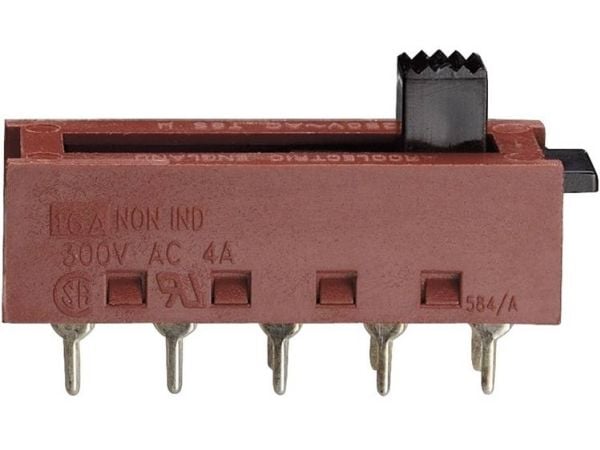 Arcolectric (Bulgin Ltd.) X23200AAAB Katkaisija 250 V/AC 10 A 2 x On/On/On 1 kpl