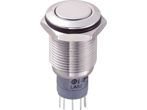 TRU COMPONENTS LAS2GQF-11Z/S/P Kestävä painekytkin 250 V/AC 3 A 1 x On/On Naksahdus 1 kpl