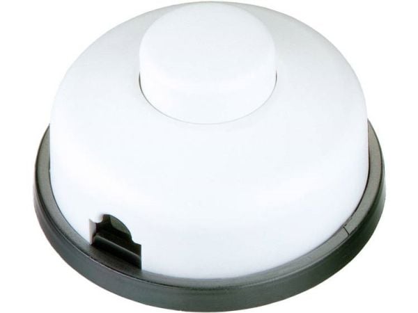 interBär strömbrytarkontroll vit 1 x Off/On 6 A 1 st
