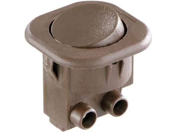 interBär Vaihtokytkin 8014-109.01 250 V/AC 6 A 1 x Pois/Päällä Naksahtava 1 kpl