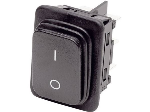 Marquardt 1934.3114 Keinukytkin 1934.3114 250 V/AC 10 A 2 x On/On IP65 Napsautus 1 kpl