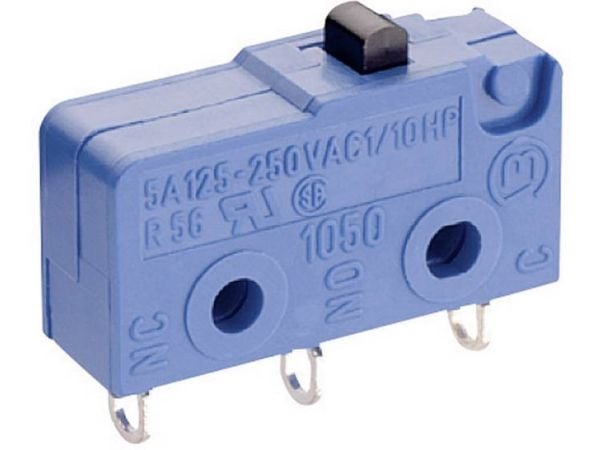 Marquardt 1050.2102 Mikrokytkin 1050.2102 250 V/AC 5 A 1 x On/(On) Painonappi 1 kpl