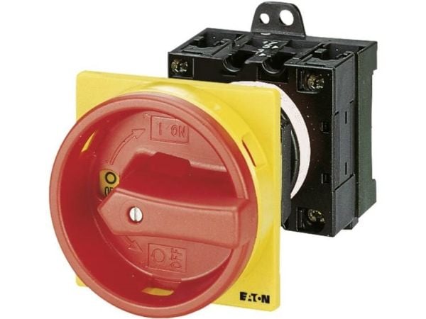 Eaton T0-2-1/V/SVB Kytkettävä 20 A 1 x 90 ° Punainen, keltainen 1 kpl 1 kpl