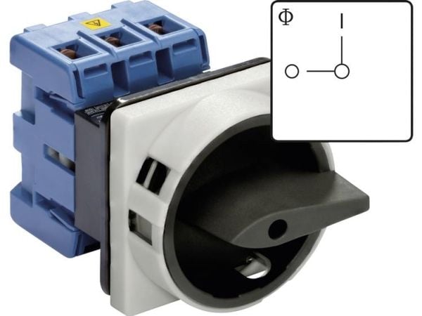 Kraus & Naimer KG20B T103/01 E Kuorman katkaisukytkin lukittava 25 A 1 x 90° Musta 1 kpl