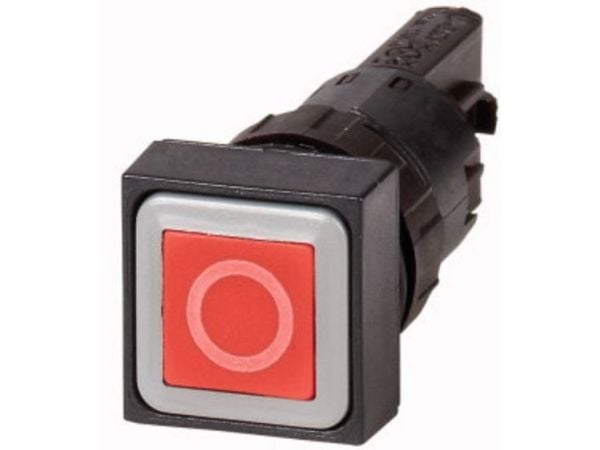 Eaton Q18D-10, Knapp, Sort, Rød, Plast, IP65, 50 mm