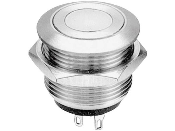 APEM AV09C7L3D2006 Kiinteä painike 24 V/AC 0,05 A 1 x On/(On) Kosketus punainen 1 kpl