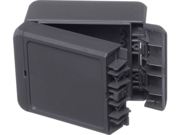 Bopla Bocube B 100806 PC-V0-7024 utomhuskapsling 80 x 113 x 60 polykarbonat V0 grafitgrå (RAL 7024) 1 st