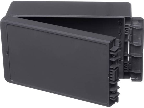 Bopla Bocube B 221309 ABS-7024 96035234 Väggskåp, installationsskåp 125 x 231 x 90 ABS Grafitgrått (RAL 7024) 1 st