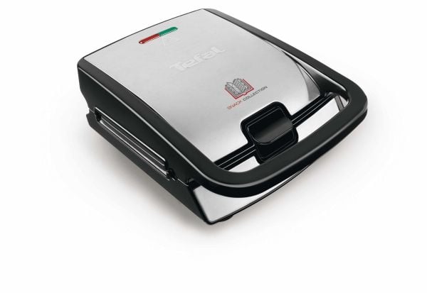 Tefal Snack Collection Sw854d incl. Toaster plates, Ribbed plates, Waffle plates, Mini-pancake plates