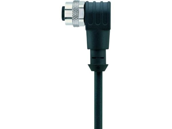 Escha 8046924 Anturi, toimilaitteen liitin, M12 Liitäntä, suora 5,00 m Napaluku (RJ): 12 1 kpl 1 kpl