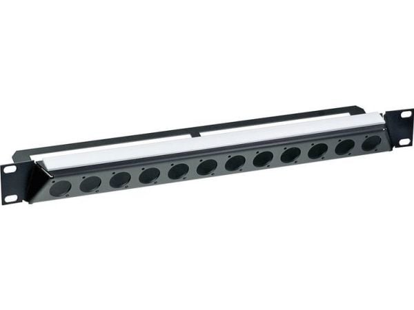 Neutrik NZP1RU-12, Panelsett, Sort, Hvit, 1 stykker