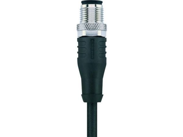 Escha 8046807 sensor- och ställdonskontakt M12, rak 2,00 m, 8-polig (RJ), 1 st.