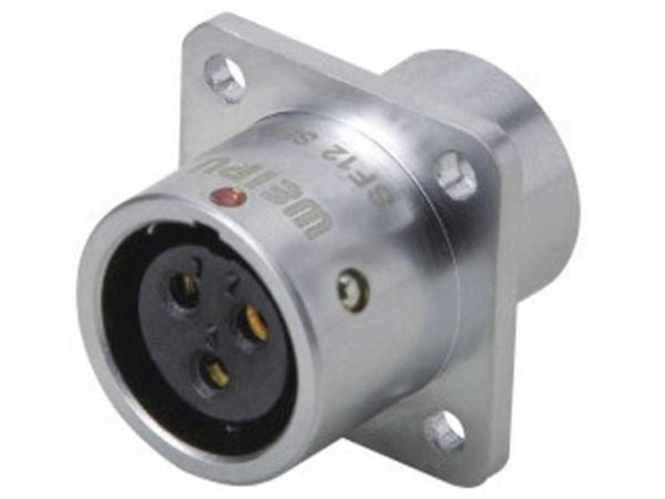 Weipu SF1213/S9 rundstiftkontakt, rett, poltall: 9 serie SF12