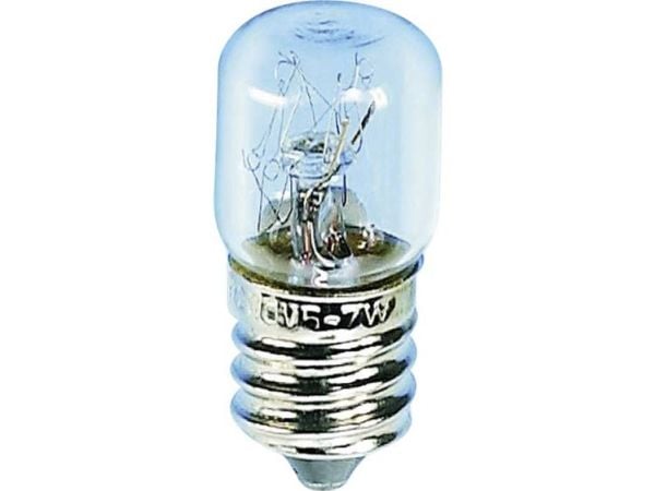 Barthelme 00132607 Lille rørlampe 220 V, 260 V 5 W, 7 W E14 Klar 1 stk