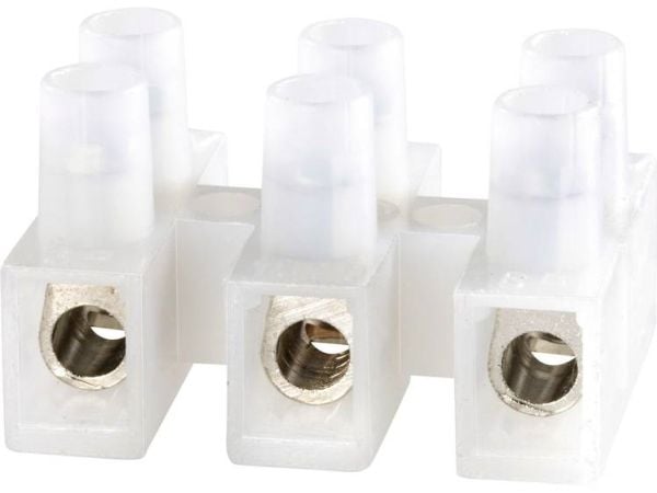 Adels-Contact 125312 Kronemuffe fleksibel: -6 mm² stift: -6 mm² Poltal: 12 1 stk Natur