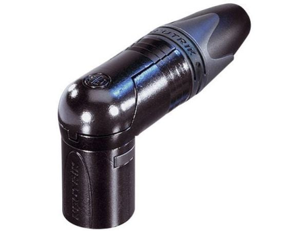 Neutrik NC6MRX-B, XLR, Sort, Nikkel/gull, IP40, 1 mm², 1500 V