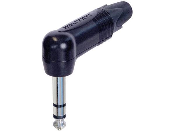 Neutrik NP3RX-BAG, 1/4" phone plug, Sort, Nickel, -20 - 65 °C, 15,4 mm, 52 mm