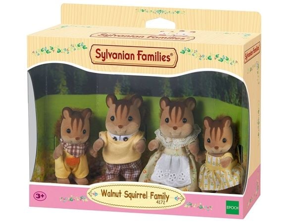 Sylvanian Families Walnut Squirrel Family