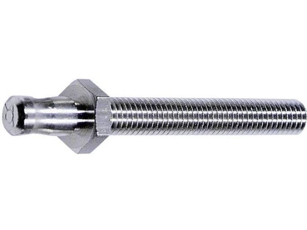 Stäubli POAG-S6/35 laboratoriekontakt, innbygging vertikal stift, stiftdiameter 6 mm, messing, 1 stk