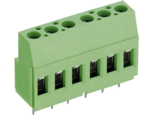 PTR AKZ700/8-5.08-V Ruuviliitin 2,50 mm² Poltal 8 Vihreä 1 kpl