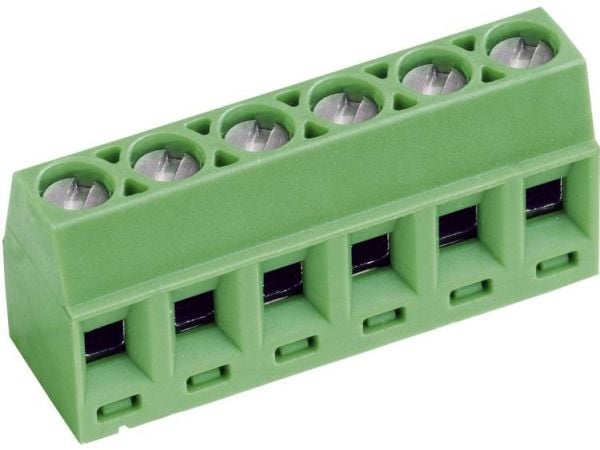 PTR AKZ602/8-3.81-V Ruuviliitin 1.00 mm² Poltal 8 Vihreä 1 kpl 1 kpl