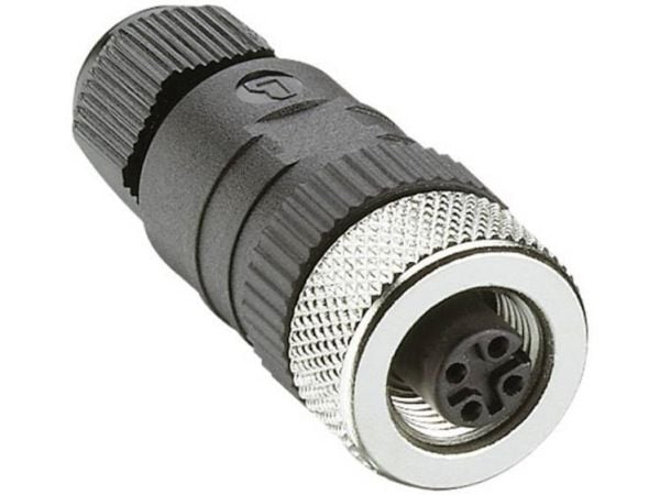 Lumberg Automation 108651 Anturi, toimilaitteen liitin, M12 Kytkentä, suora Napaluku (RJ): 5 1 kpl 1 kpl