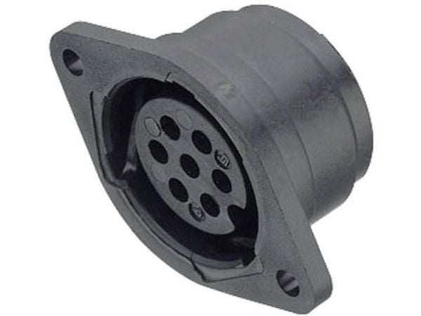BINDER 09-0058-00-03, 10 A, 250 V, Hunstik, Metallinen, IP40