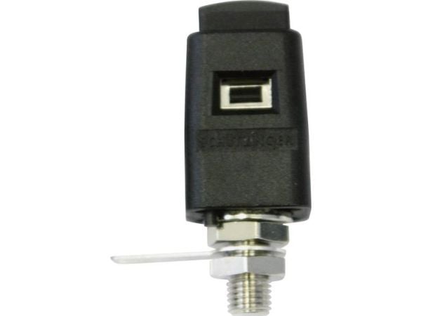 Schützinger SDK 504 / SW lyntryk-klemme sort 16 A, 1 stk