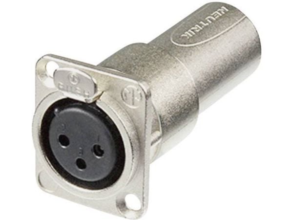 Neutrik NA3FDM, XLR, XLR, Sølv