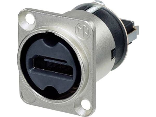 Neutrik NTR-NAHDMI-W, HDMI 1.3a, Sølv, ABS syntetisk, Messing, Nickel, Zink-stål, UL 94 V-0, -25 - 85 °C, 31 mm