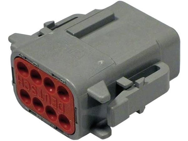 TE Connectivity DTM 06-8 SA rundkontakt, rett, samlet poltall: 8, serie DTM (rundstiftforbindelse) 1 stk