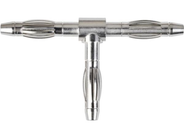 Schützinger TFS 1241 Sulakeliitin holkki 4 mm, holkki 4 mm - holkki 4 mm nikkeli 1 kpl