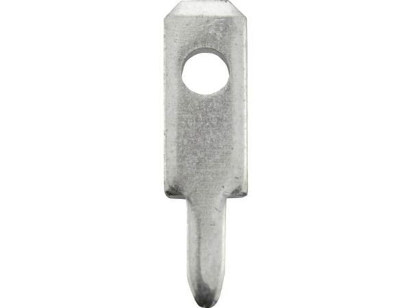 Vogt Verbindungstechnik 378008,68 innstikkskille kontaktbredde 2,8 mm kontakt-tykkelse 0,8 mm 180° uisolert metall 100 stk