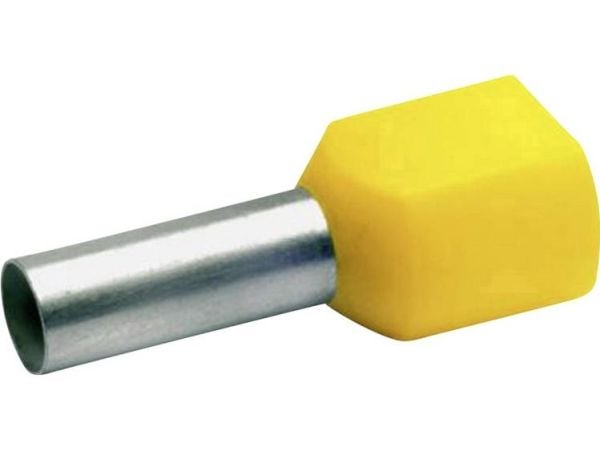 Klauke 87514, Keltainen, Uros, Suora, Kupari, Polypropeeni (PP), Peltipurkki, DIN EN 60228 Cl. 5 / 6